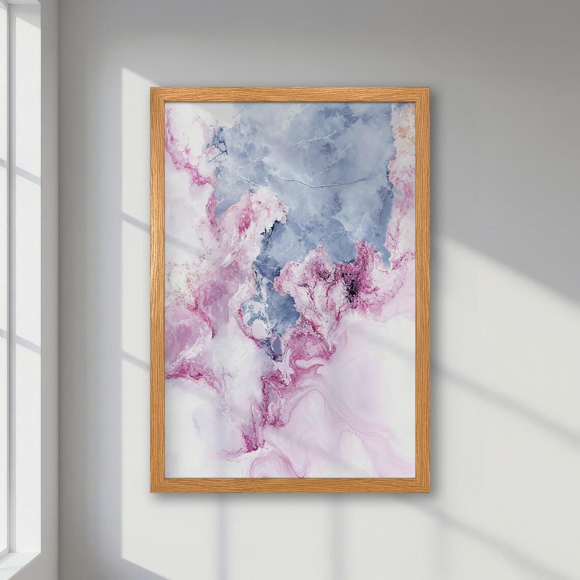 Abstract Poster, Minimalist Watercolor Art Print