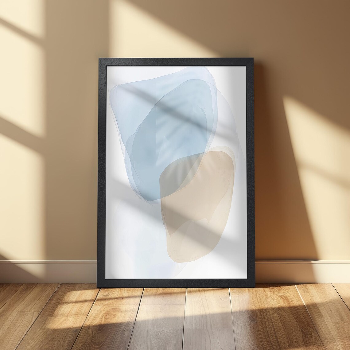 Abstract Poster, Modern Geometric Office Decor - Image 2