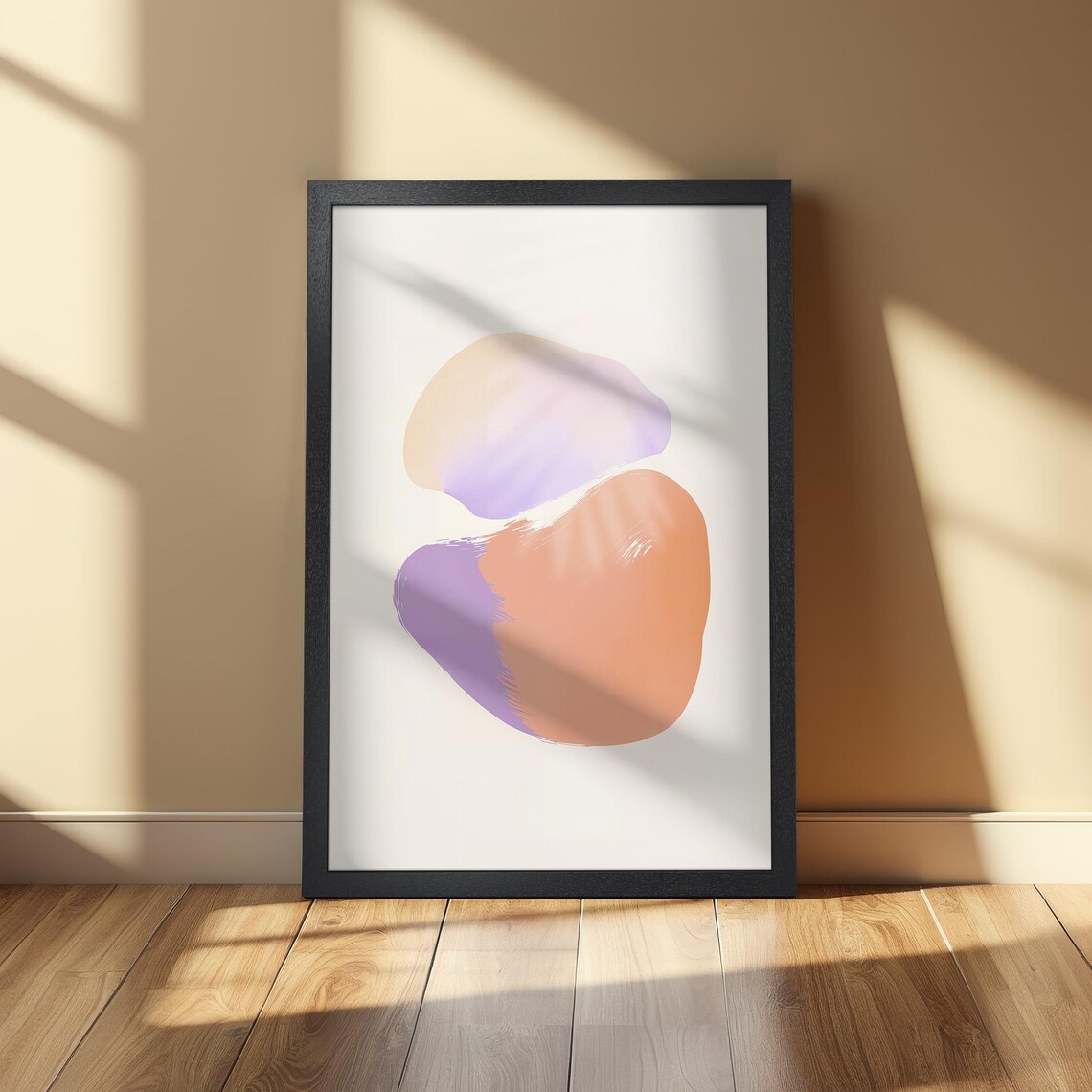 Abstract Poster, Modern Boho Geometric Art - Image 2