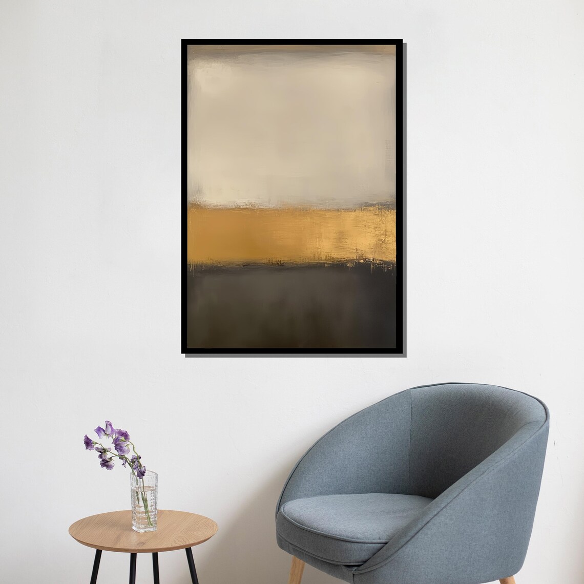 Mark Rothko-Inspired Abstract Art, Mid-Century Decor - Image 5