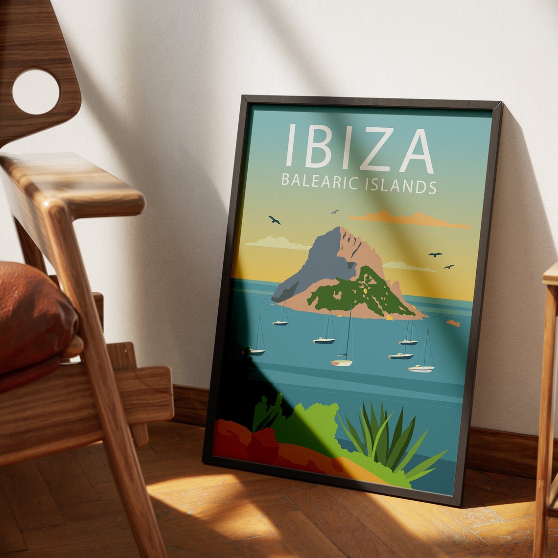 Ibiza Travel Posteribiza Wall Artibiza Poster Printibiza Islandtravel Posterwall Art Decordigital Art Downloadwall Art - Image 3