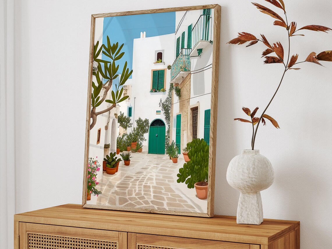 Puglia Travel Poster, Italy Travel Illustration - Image 2