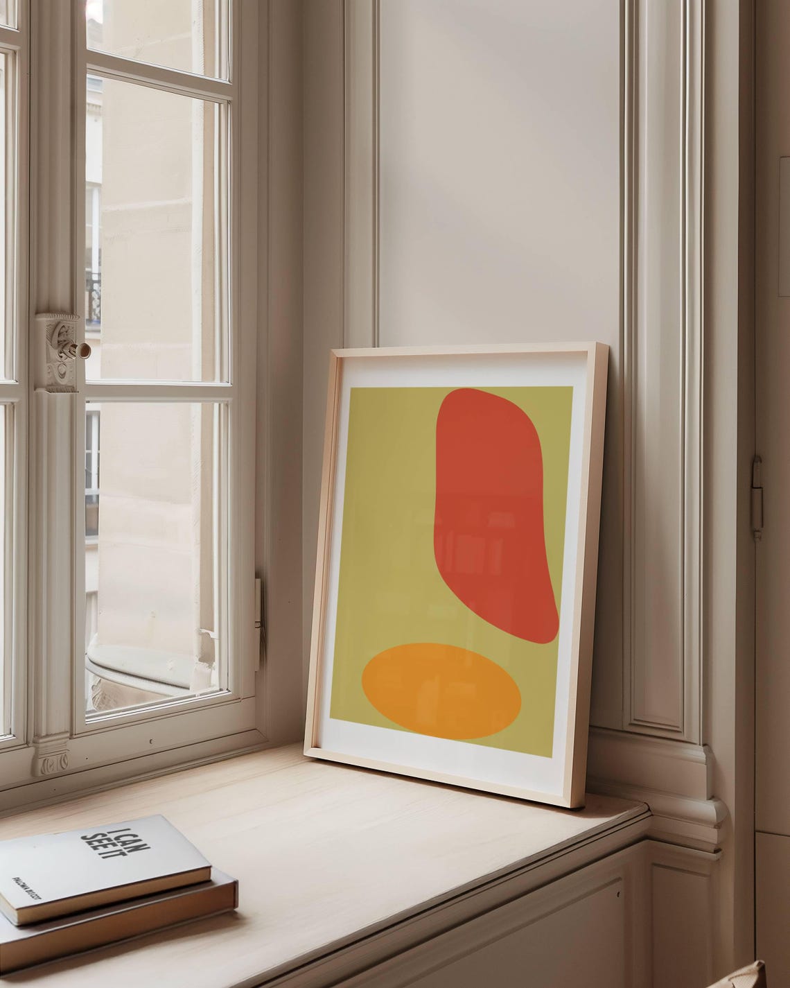 Abstract Minimalist Geometric Art Print - Image 3