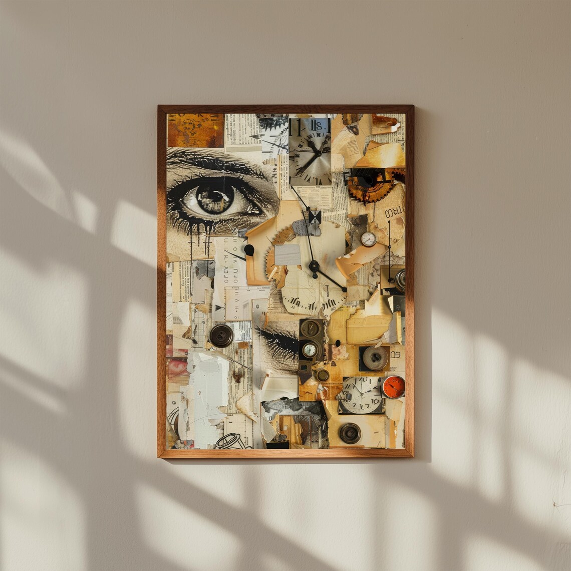 Cubist Art Print Abstract Geometric Modern Home Decor