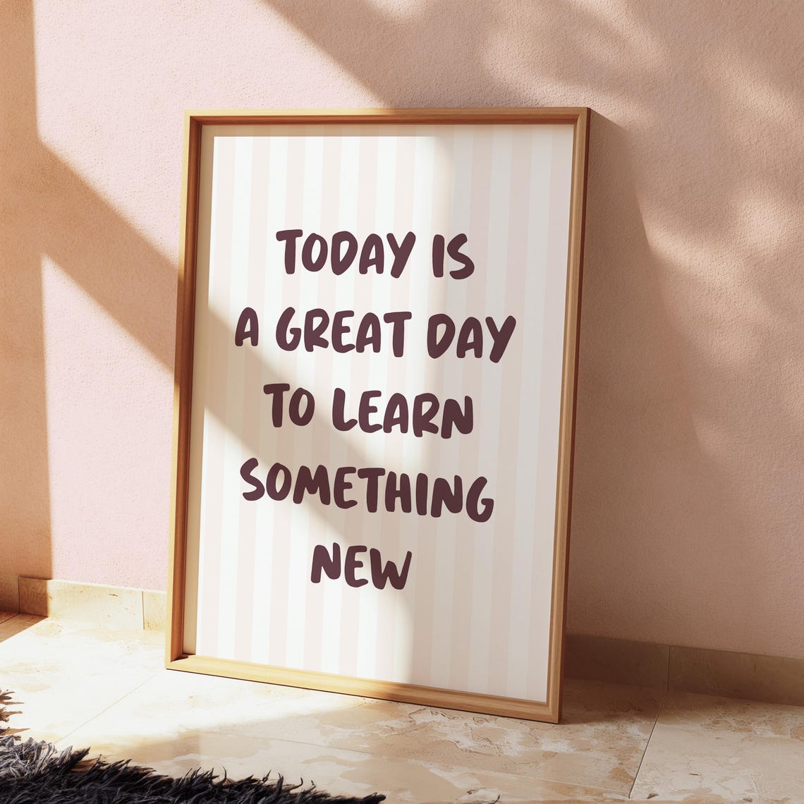 Today Is A Great Day To Learn Something New Kids Classroom Poster