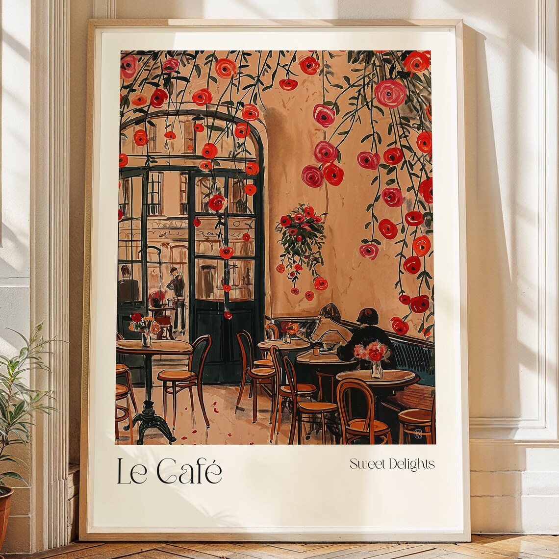 French Cafe Bakery Art Print, Vintage Parisian Decor - Image 2