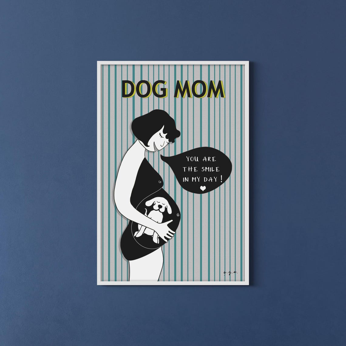 Dog Mom, Dog-Loving Mother Message