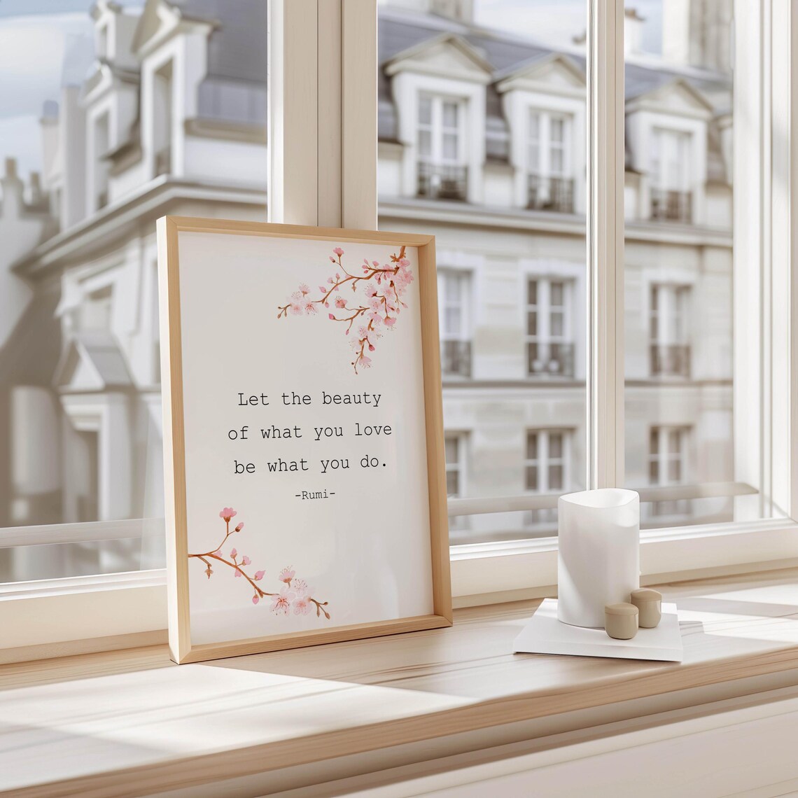 Rumi Quote Wall Art, Motivational Poster - Image 2