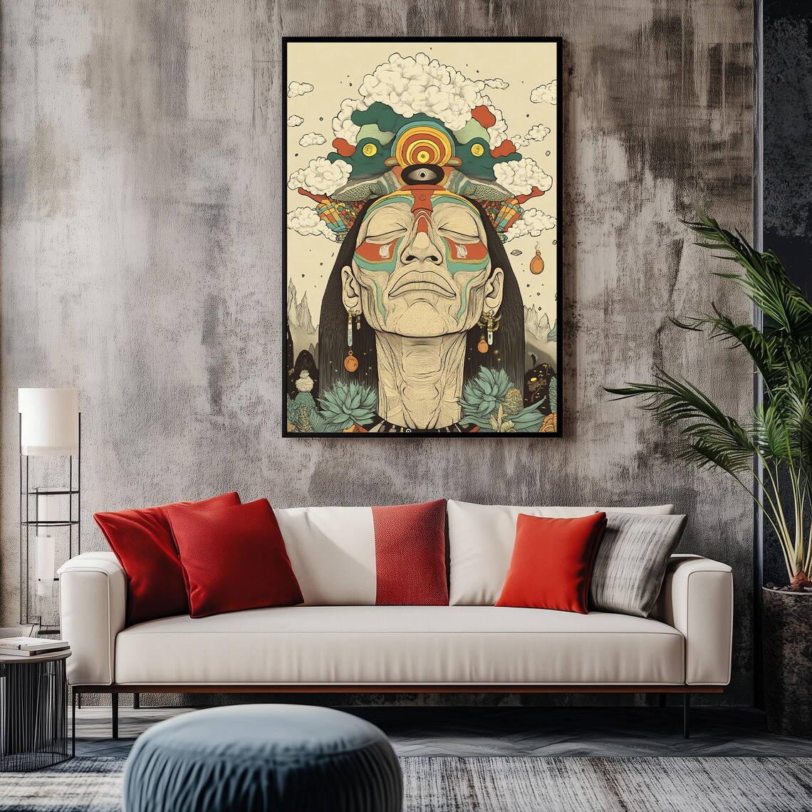Ayahuasca Shaman Psychedelic Art Print - Image 2