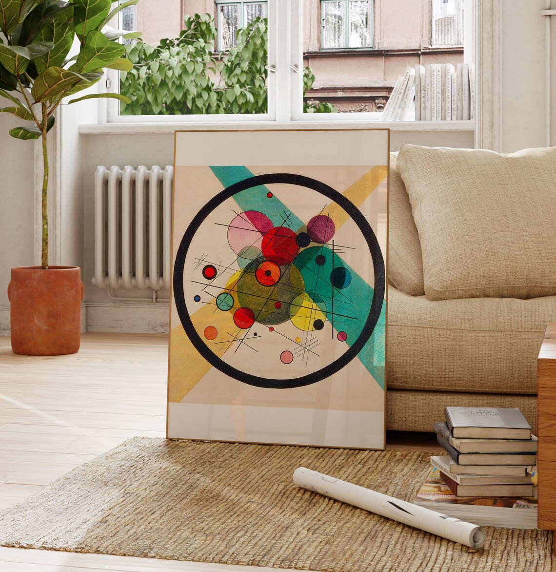 Kandinsky Circle In A Circle, Abstract Art Poster - Image 3