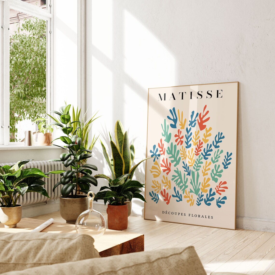 Henri Matisse Découpes Florales Colorful Paper Cut Outs Abstract Wall Art - Image 4