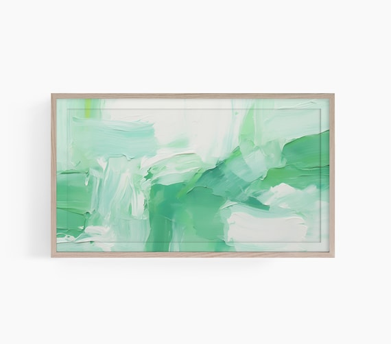 Abstract Frame TV Art, Textured Abstract