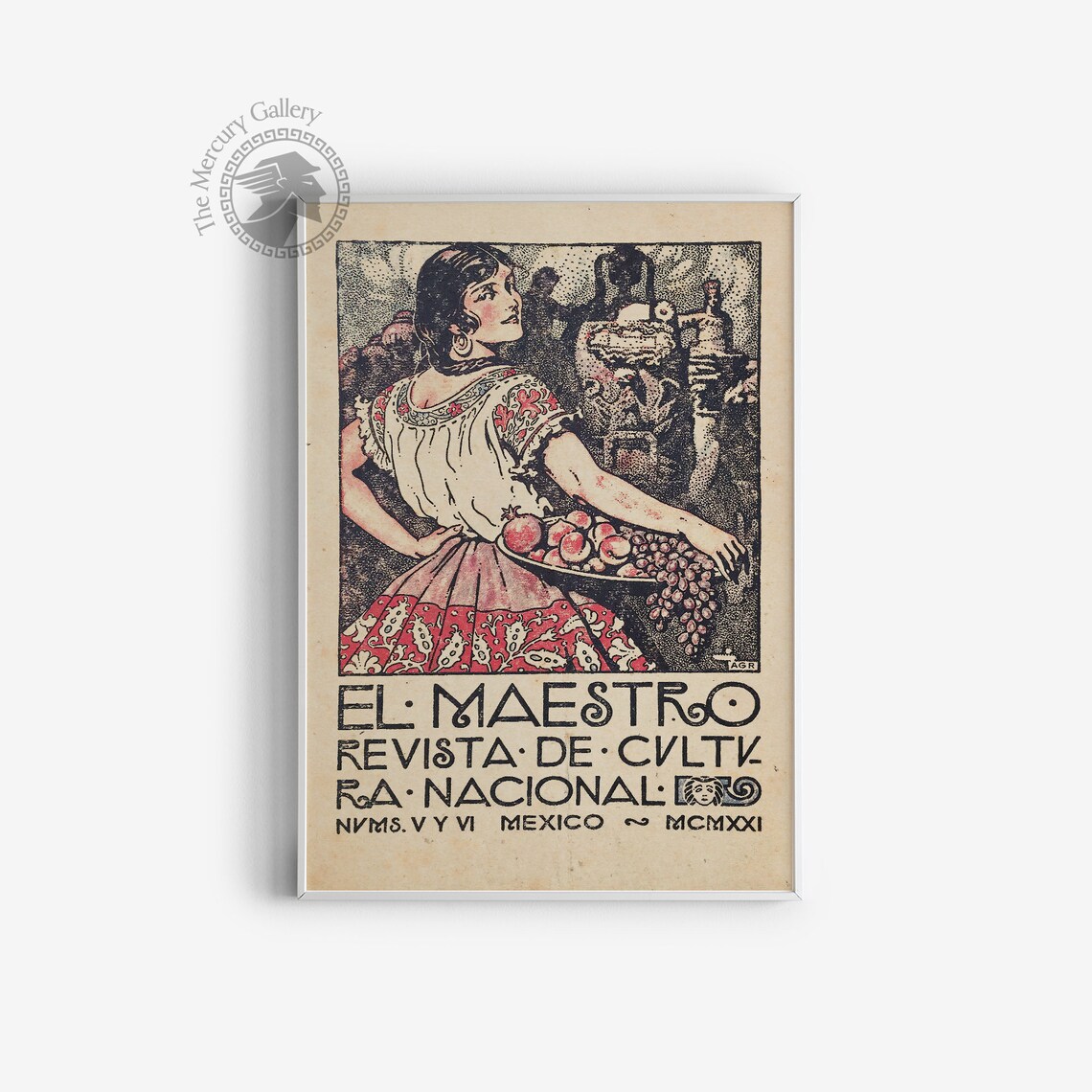 El Maestro Mexican Vintage Travel Poster Print - Image 3