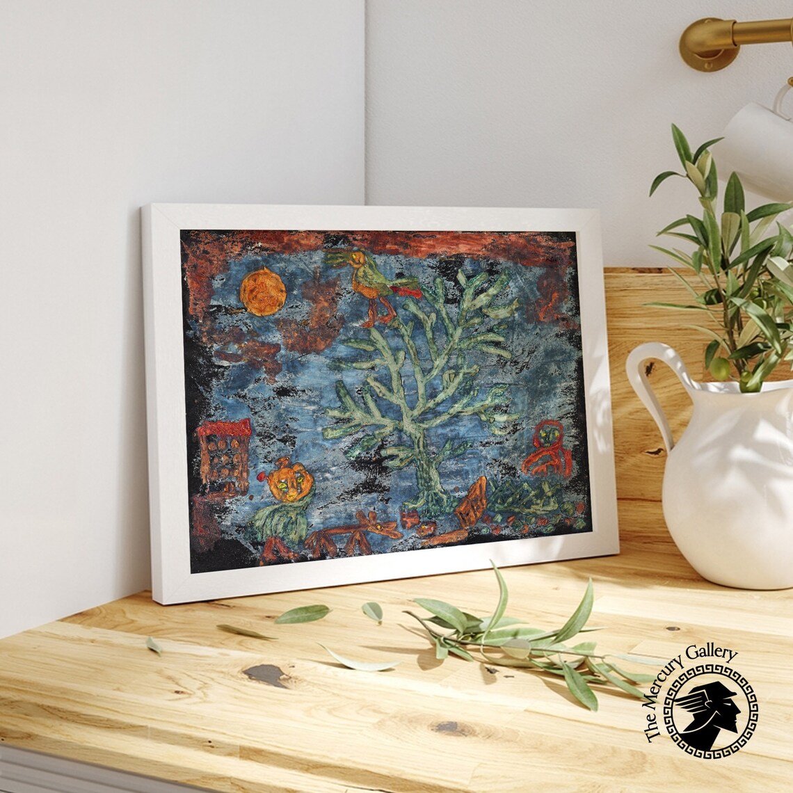 Paul Klee Exhibition Poster, Mid-Century Abstract Art - Image 6
