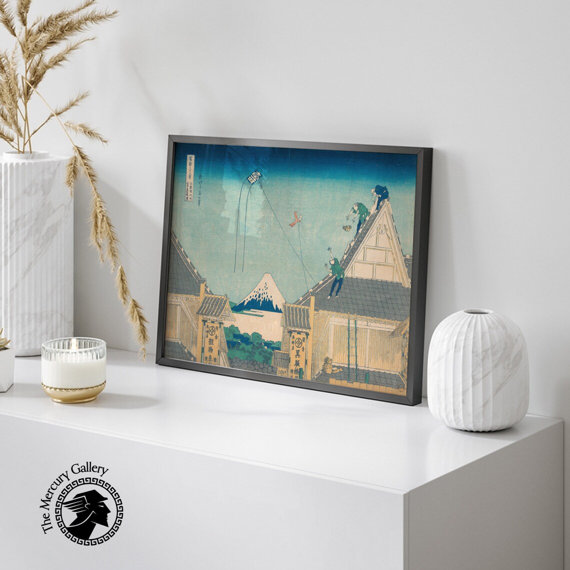 Hokusai Art Print, Thirty-Six Views Of Mount Fuji - Image 6