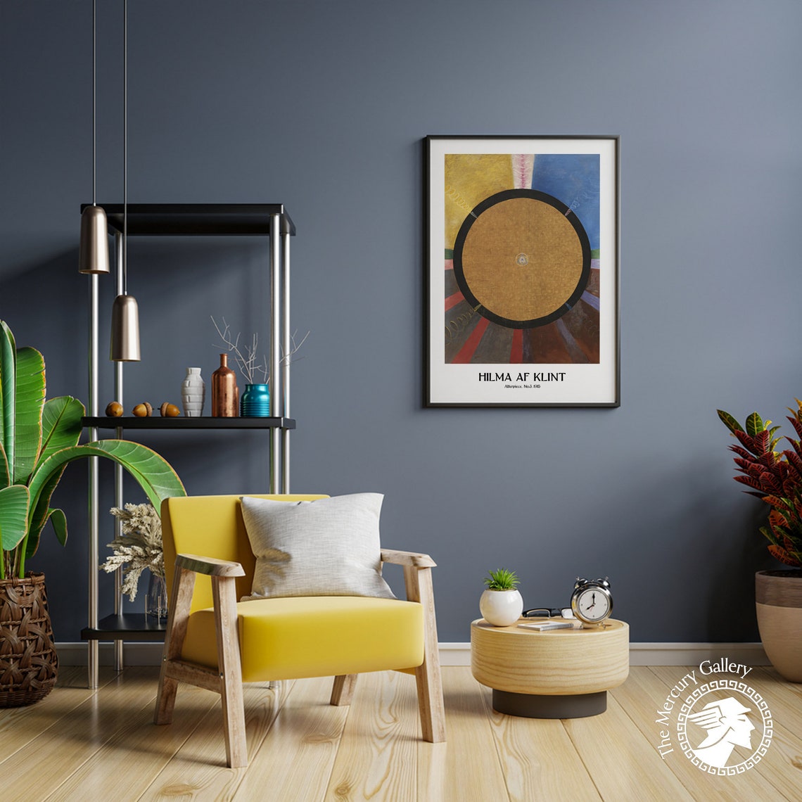 Hilma Af Klint Poster Abstract Colorful Wall Art Scandinavian Room Decor Housewarming Wall Art - Image 2
