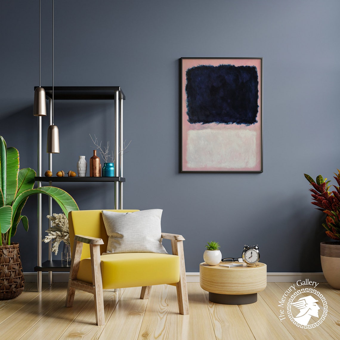 Mark Rothko Poster Print Pink And Blue Wall Art A Exhibition Print As Housewarming Gift Or Livingroom Decor Birthday Gift Idea - Image 6