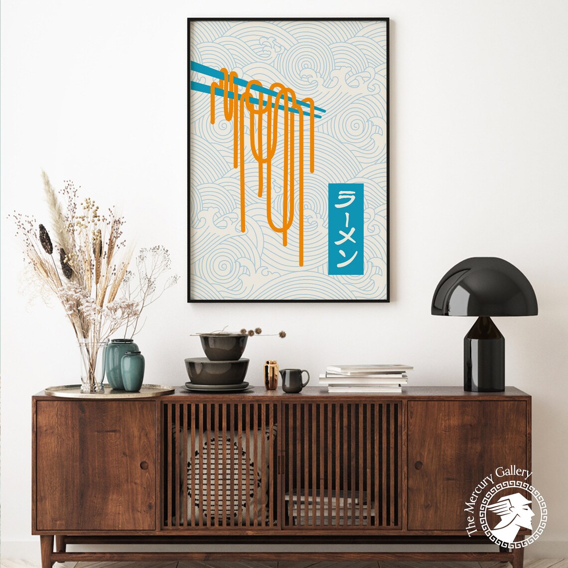 Japan Noodle Ramen Art Print, Japanese Food - Image 5