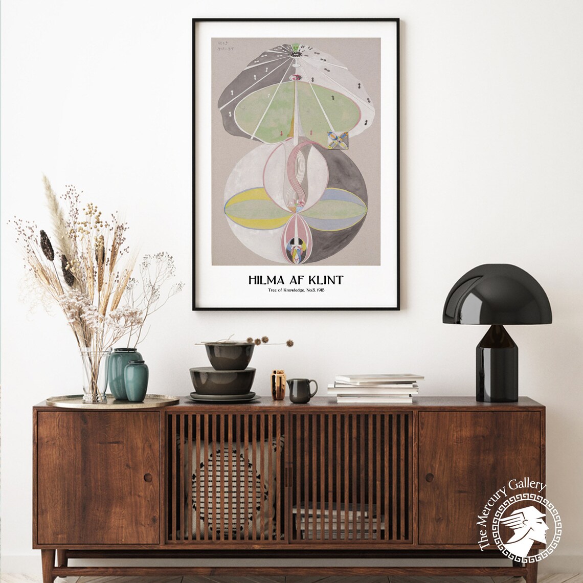 Hilma Af Klint Swedish Modern Abstract Poster - Image 5