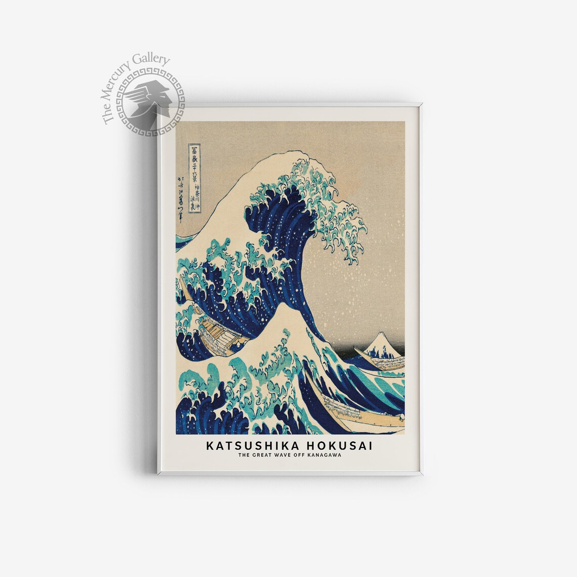 The Great Wave Off Kanagawa Ukiyo-E Art Print - Image 4