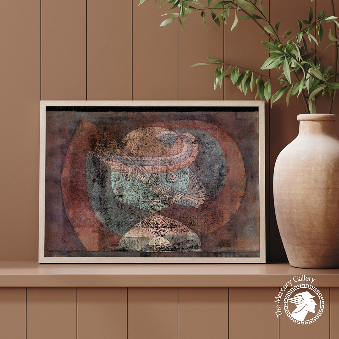 Paul Klee Movement Around A Child 1928 Swirling Face Art Print - Image 5