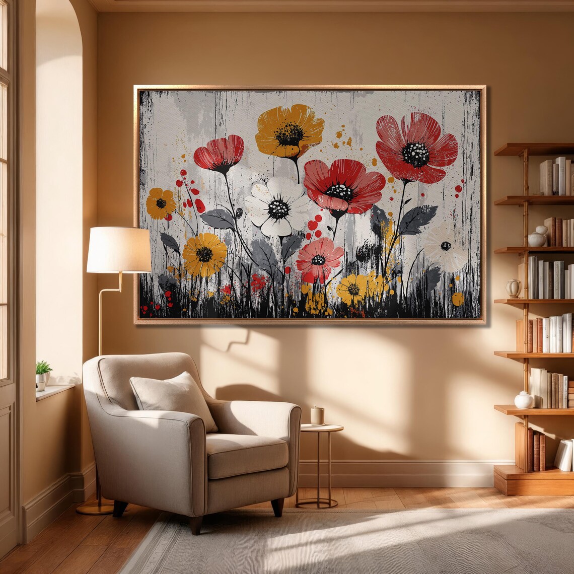 Modern Floral Abstract Flower Art Print, Botanical - Image 6
