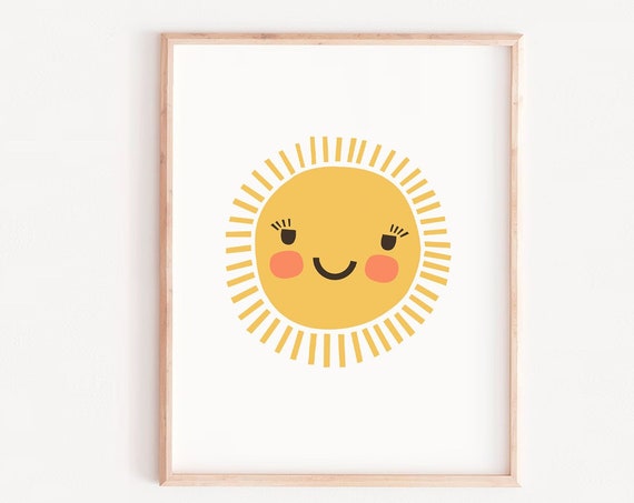 You Are My Sunshine Happy Playroom Poster