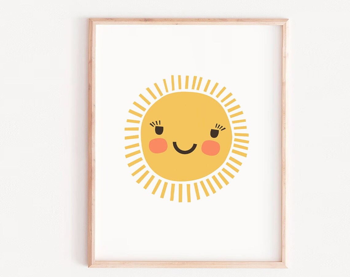 You Are My Sunshine Happy Playroom Poster