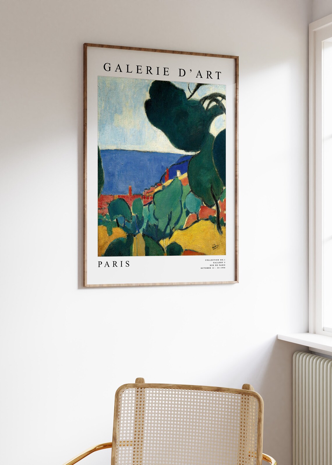 Andre Derain Vue De Cassis Exhibition Poster - Image 3