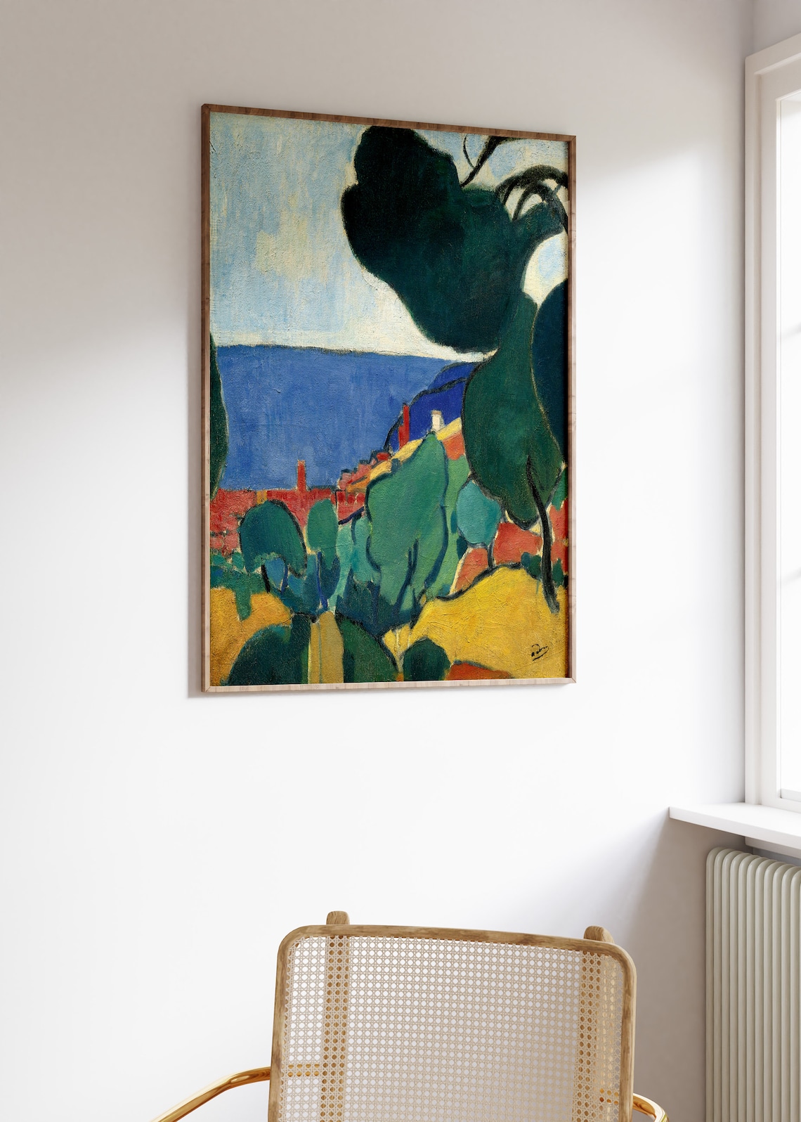 Andre Derain Vue De Cassis Fauvist Art Print - Image 3