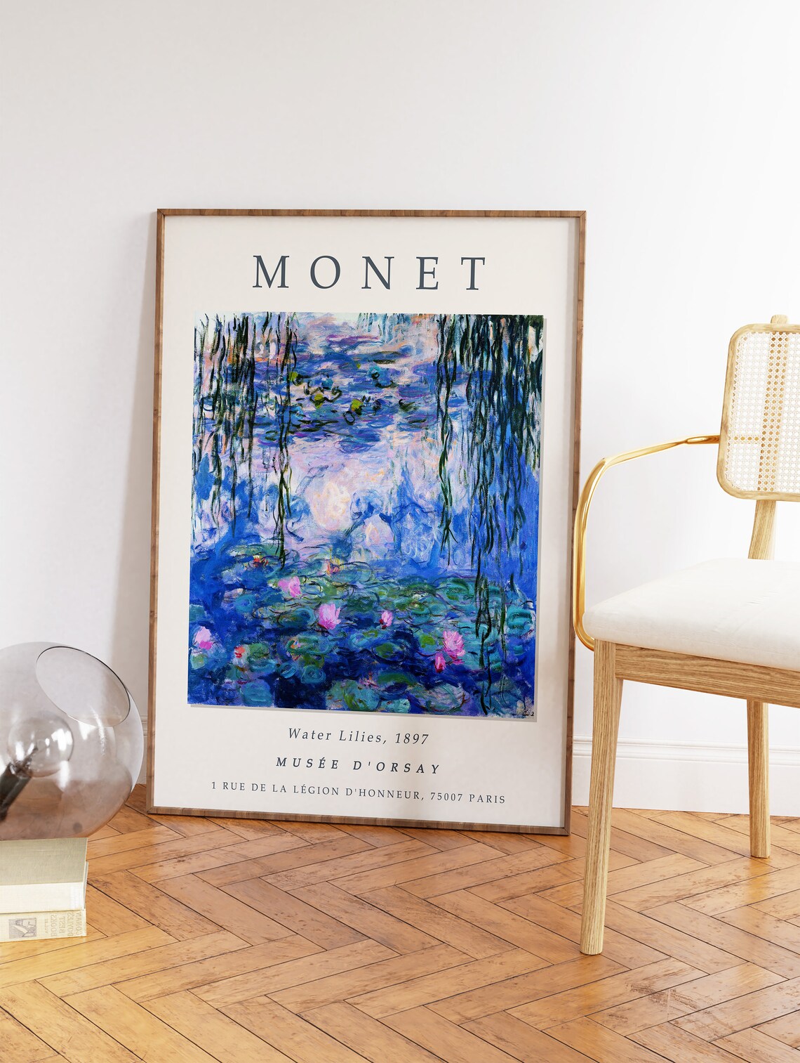 Claude Monet Vintage Nature Decor Wall Art Print - Image 2