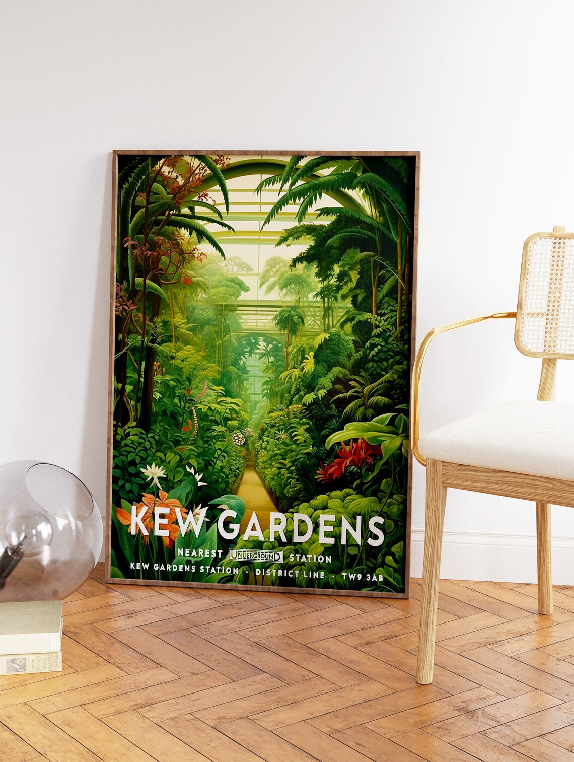 Kew Gardens Floral Print, William Morris Poster - Image 2