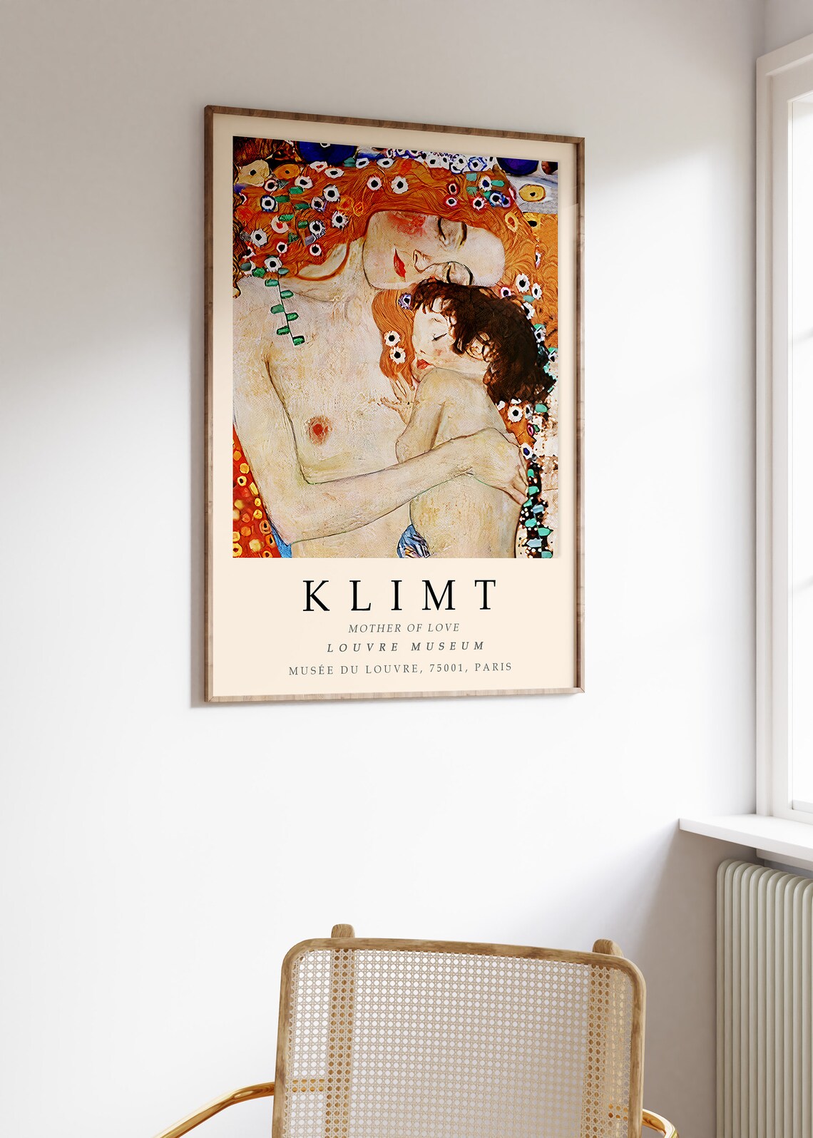 Gustav Klimt Mother Of Love Art Print, Art Nouveau - Image 3