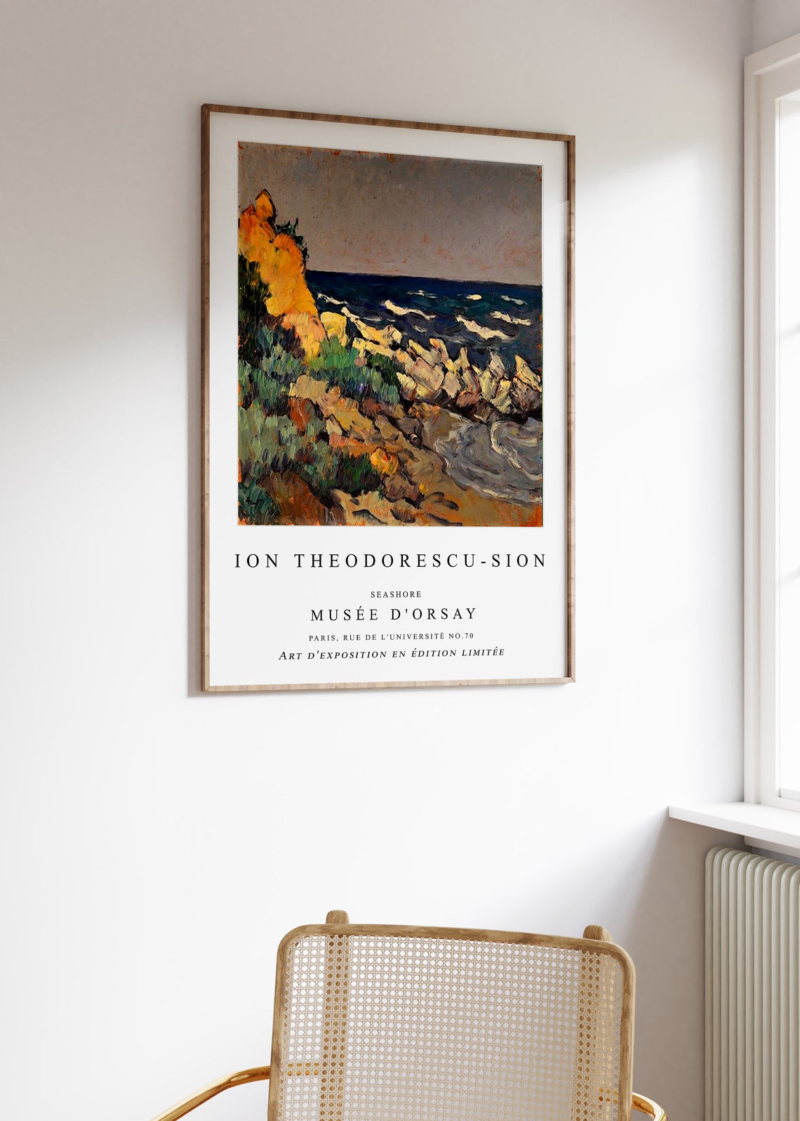 Ion Theodorescu Sion Seashore Musee Dorsay Impressionist Art Poster - Image 2