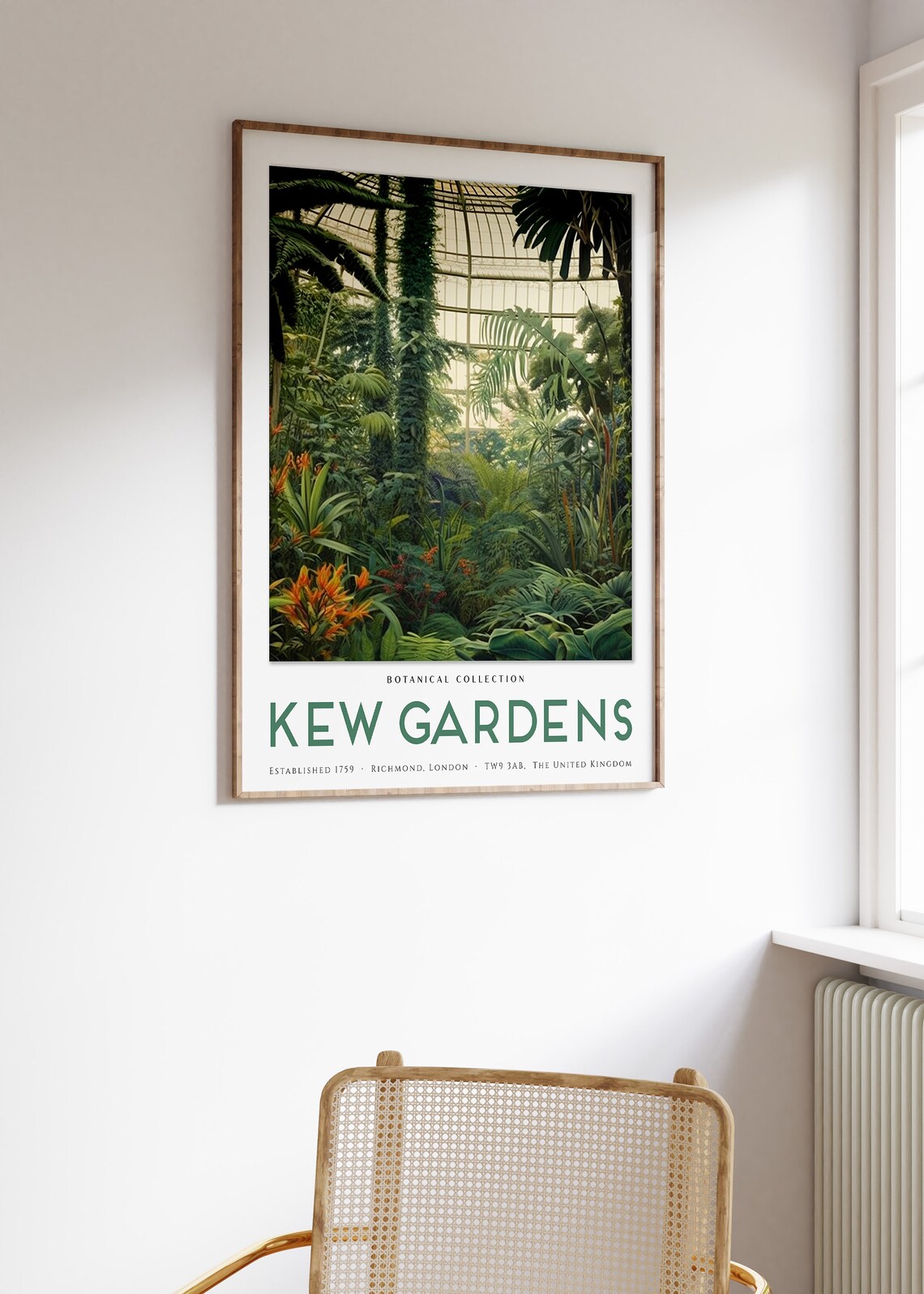 William Morris Kew Gardens Vintage Floral Poster - Image 3