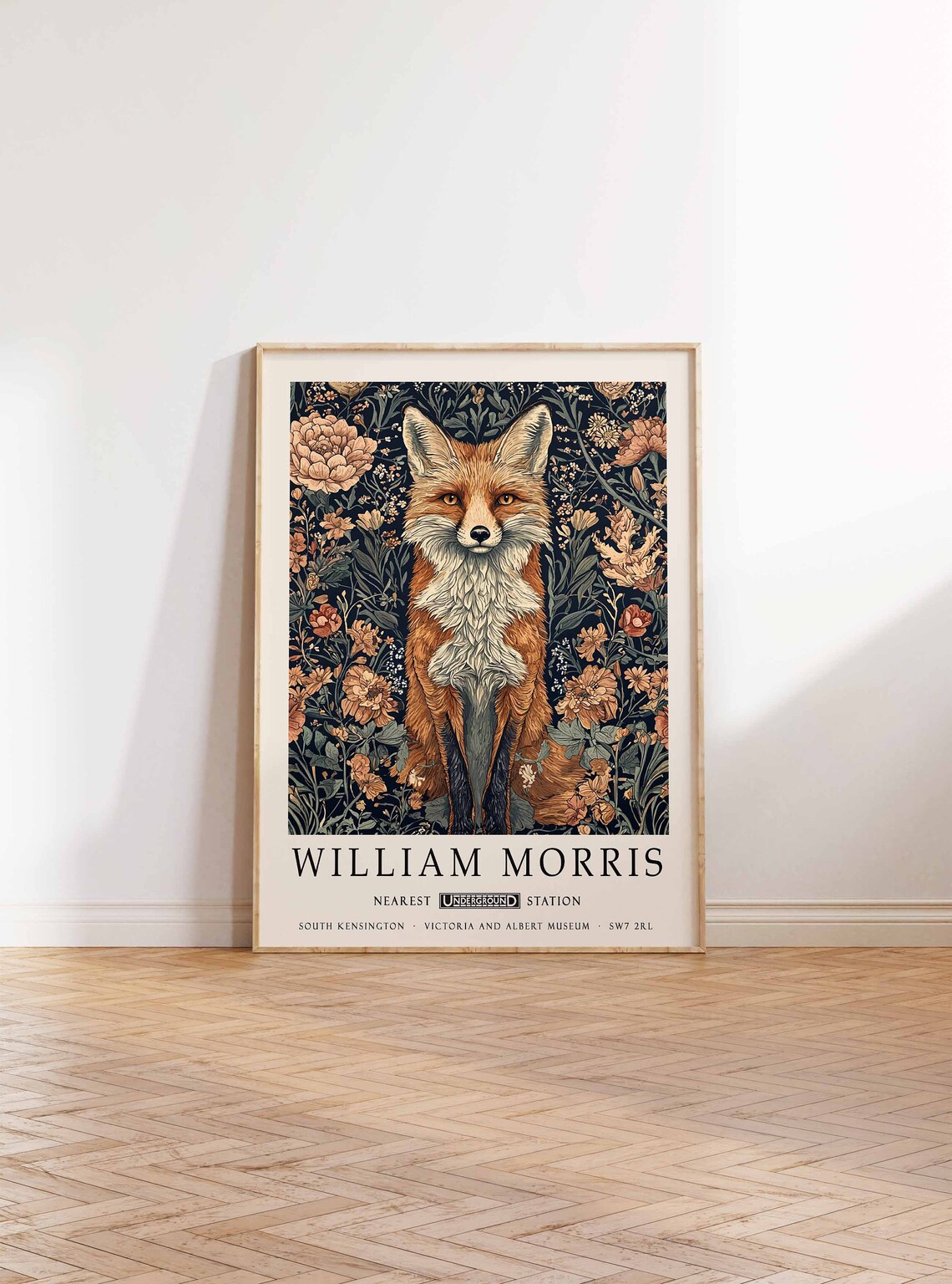 William Morris Fox Botanical Art Print, Kew Gardens - Image 2