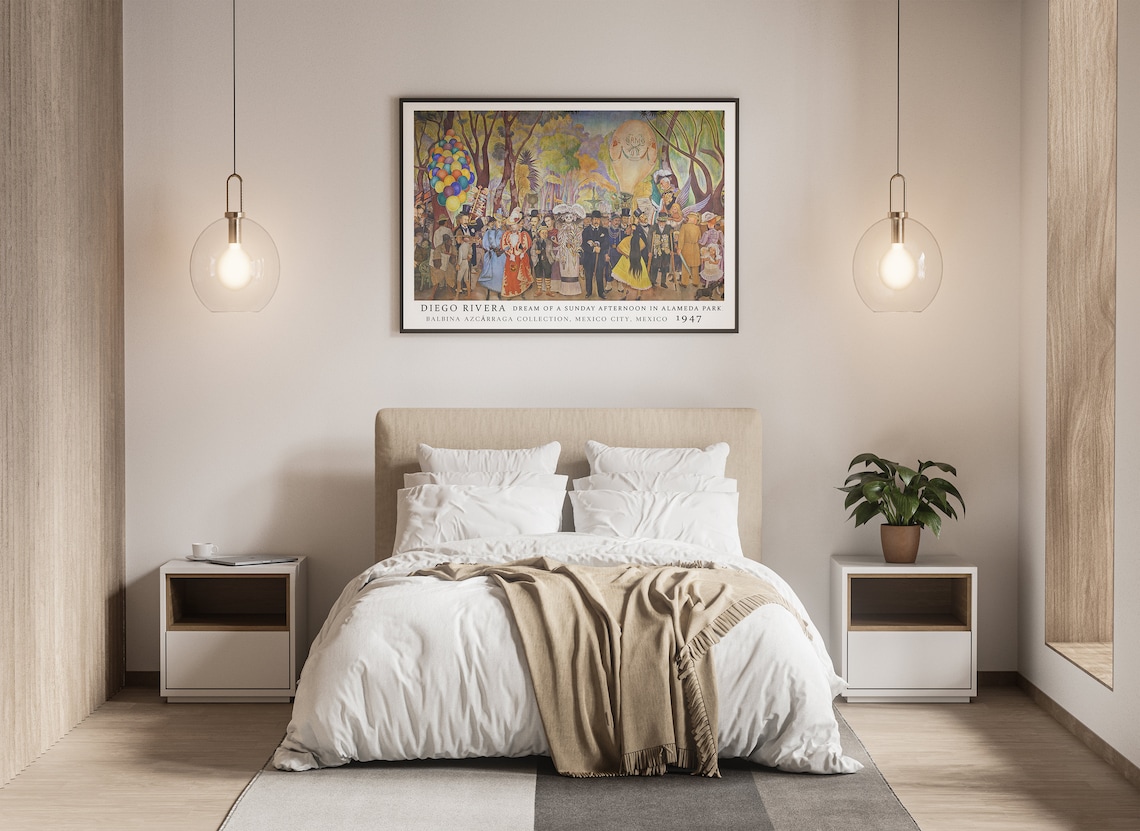 Diego Rivera Dream Of A Sunday Afternoon, Art Print - Image 2