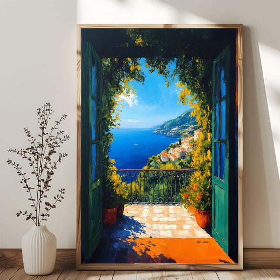 Open Window Henri Matisse Poster Colorful Wall Art As Print Museum Modern Horizontal