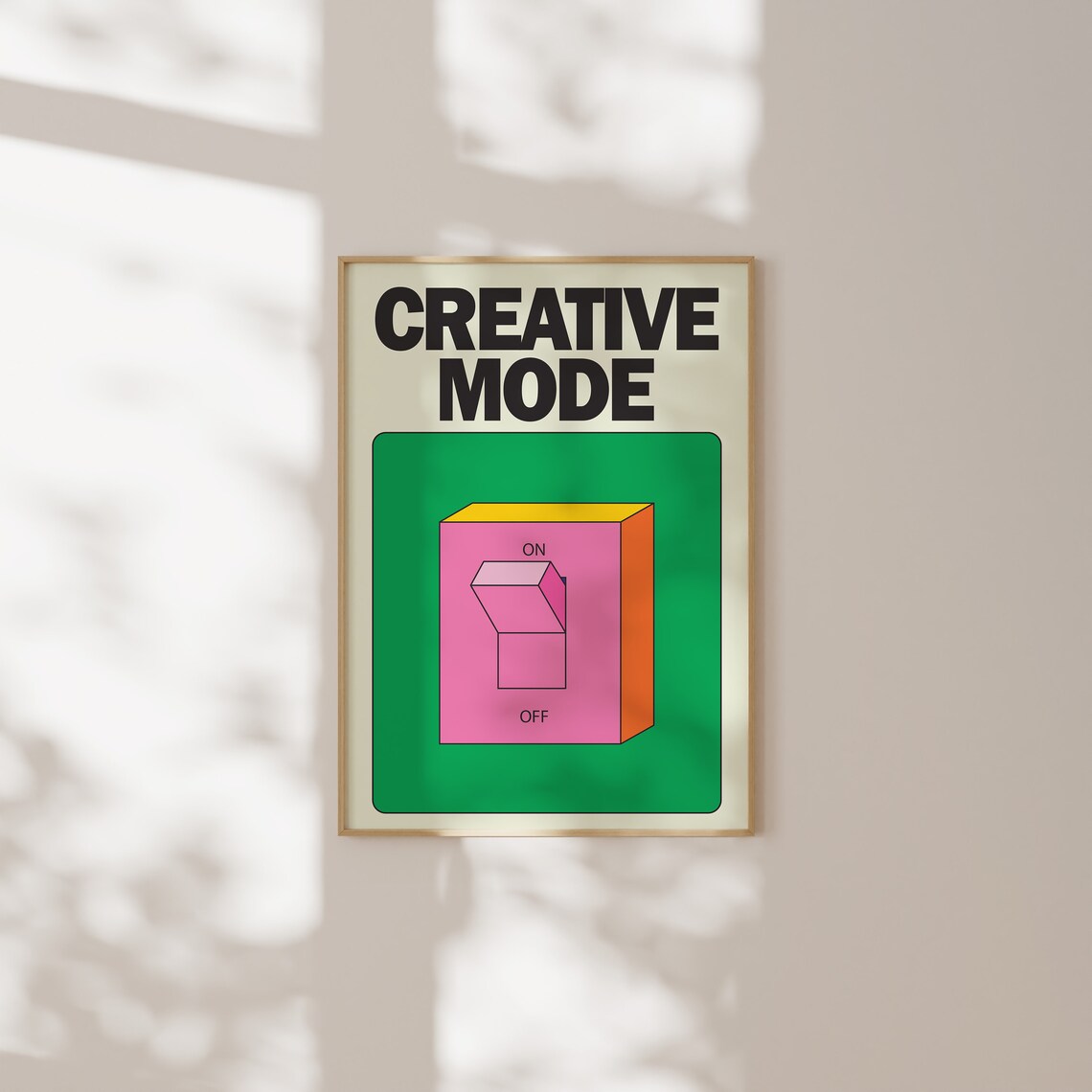 Creative Mode Retro Poster, Trendy Room Decor - Image 5