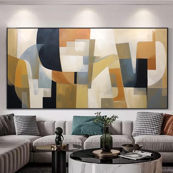 Original Painting Painting On Personalized Gifts Abstract Painting Framed Wall Painting For Living Room Wall Art Home Decor