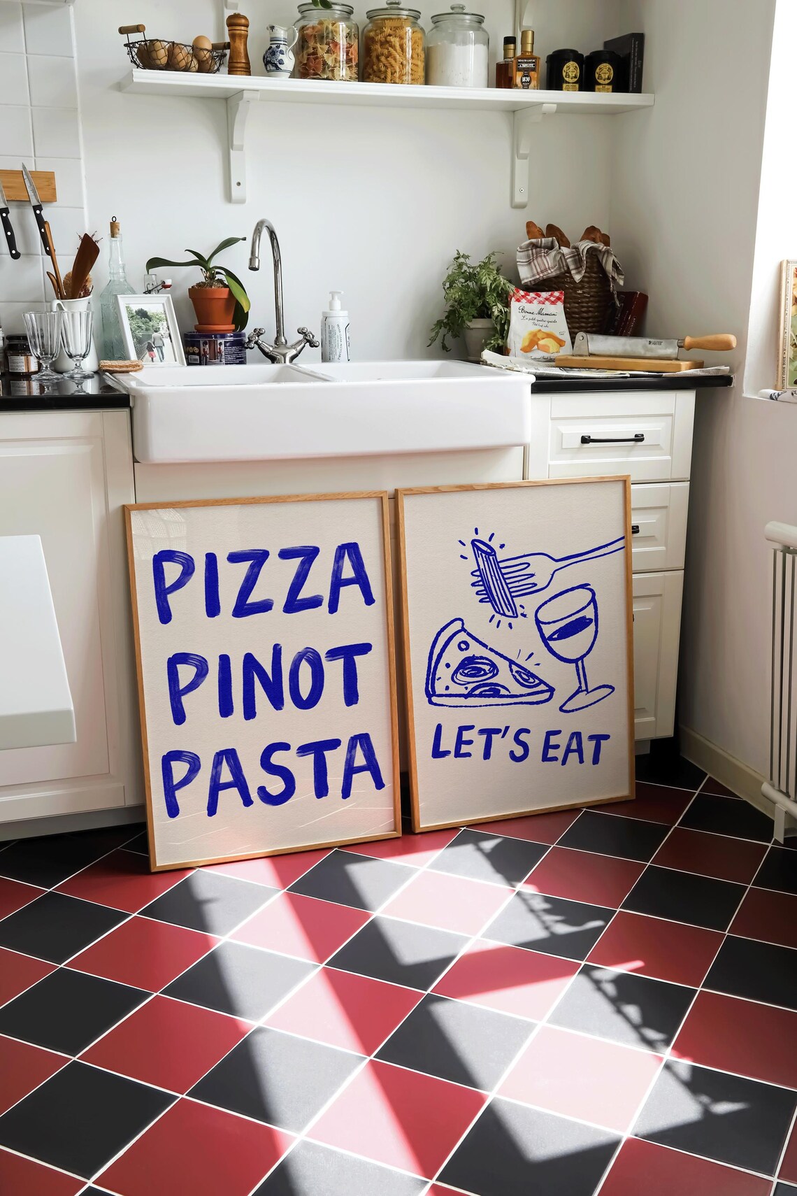 Italian Food Wall Art, Bold Typography Poster - Image 3