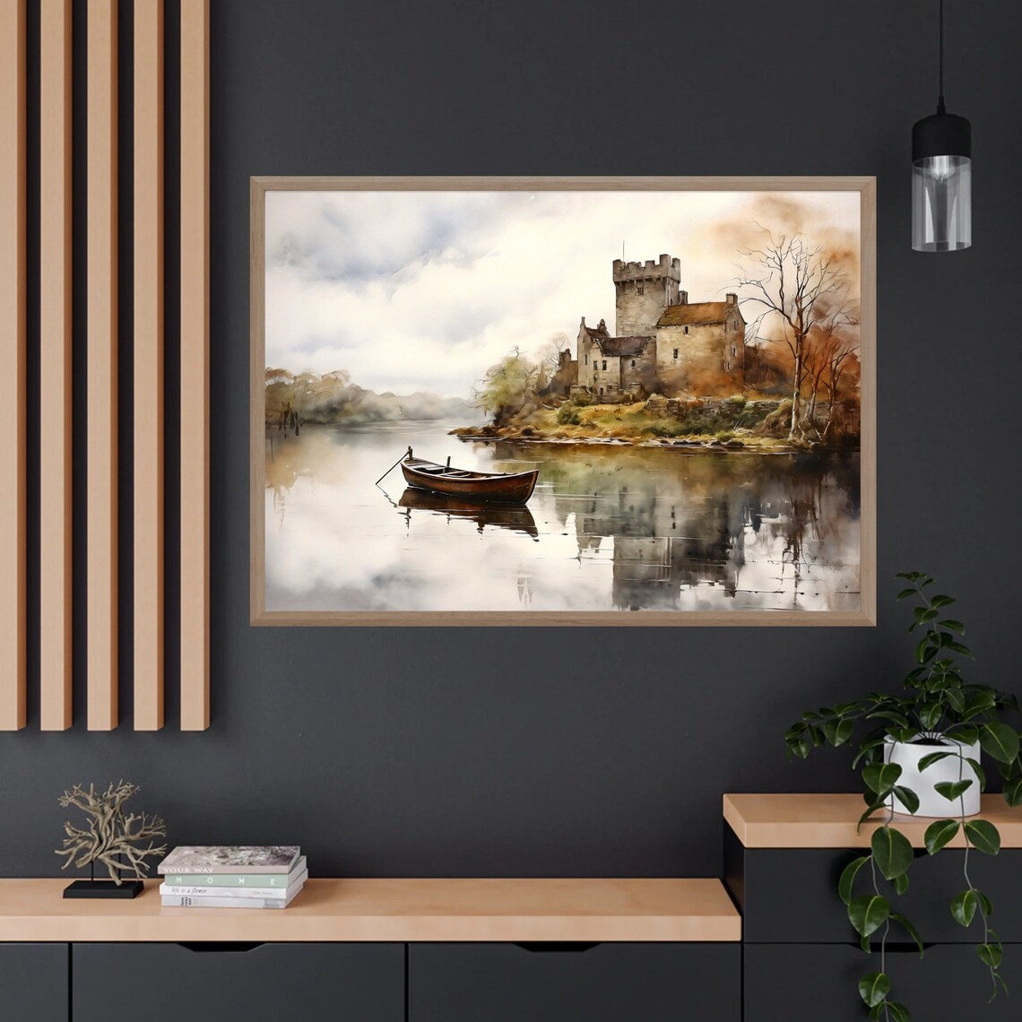 Bunratty Castle, Co. Clare Irish Landscape Art Print - Image 4