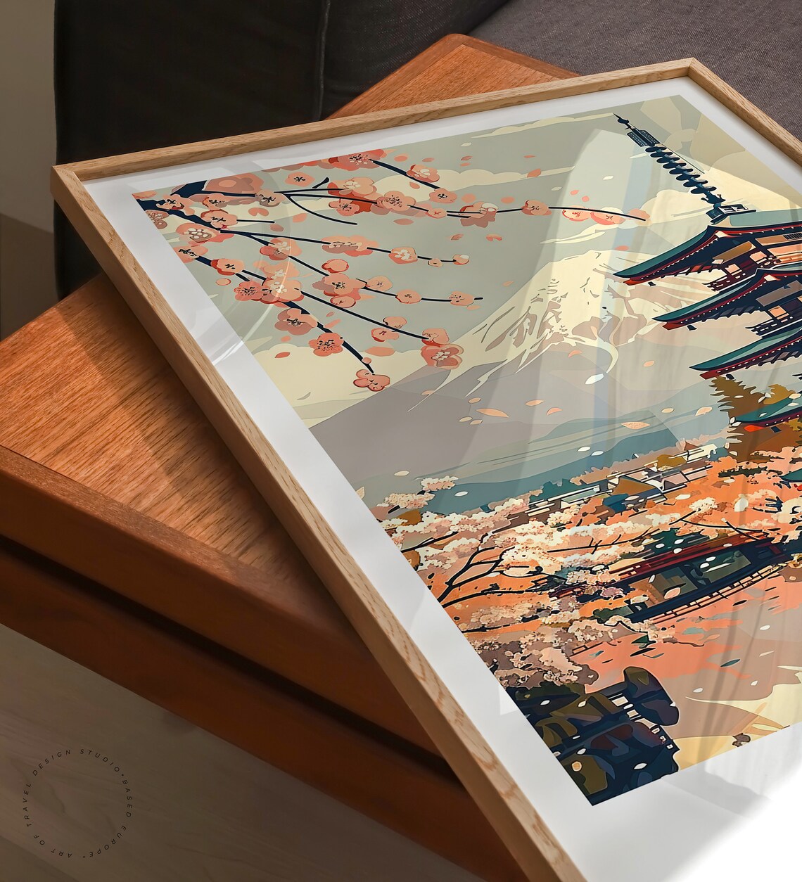 Kyoto Travel Poster, Japan Travel Poster Art Print - Image 3