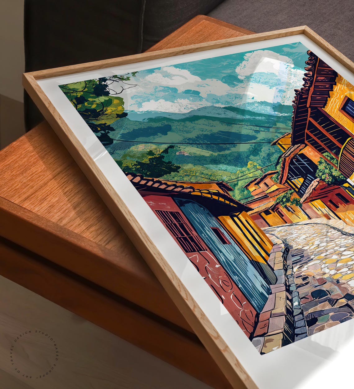 Bogota Colombia Travel Poster Bogota Colombia Wall Art Bogota Travel Print Birthday Present City Personalised Gifts - Image 3