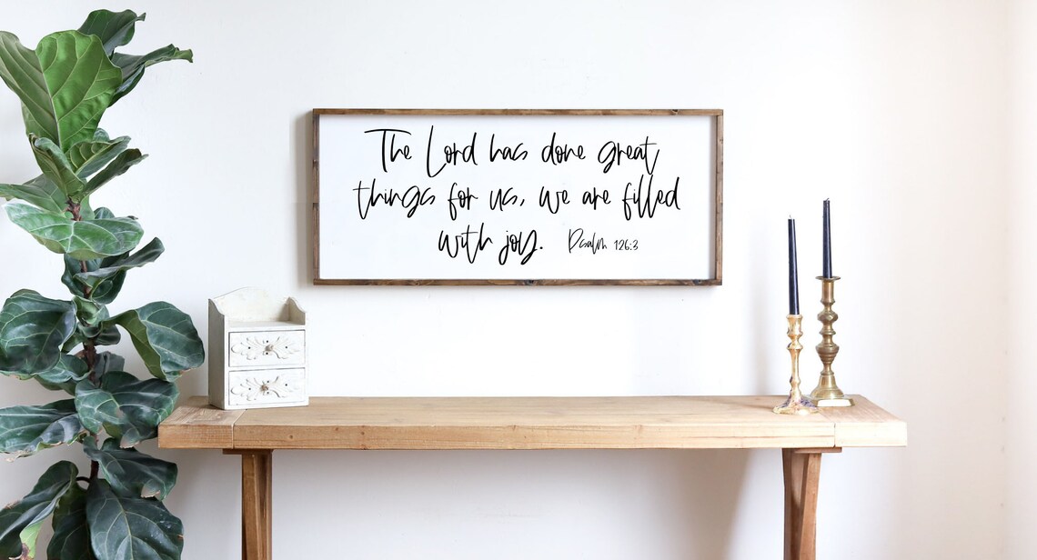 The Lord Has Done Great Things For Us, Psalm 126:3