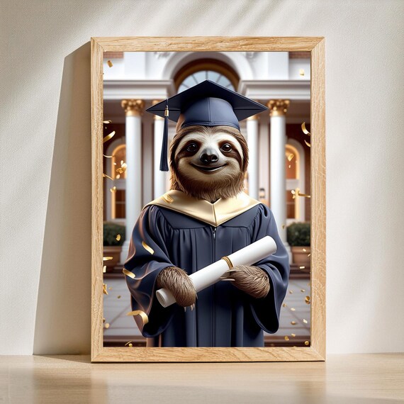 Class Of 2025 Sloth Graduation Gift
