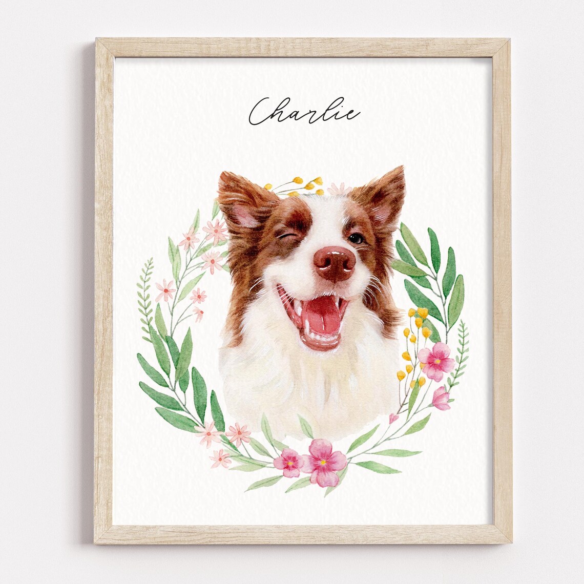 Custom Watercolor Pet Portrait Using Pet Photo Cat Portrait From Photo Dog Portrait Custom Dog Portrait Pet Memorial Gift Pet Loss Gift - Image 2