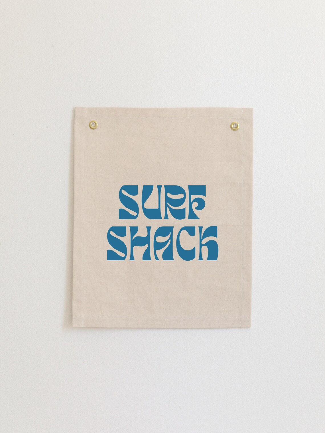 Surf Shack Banner Pennant, Coastal Nursery Decor