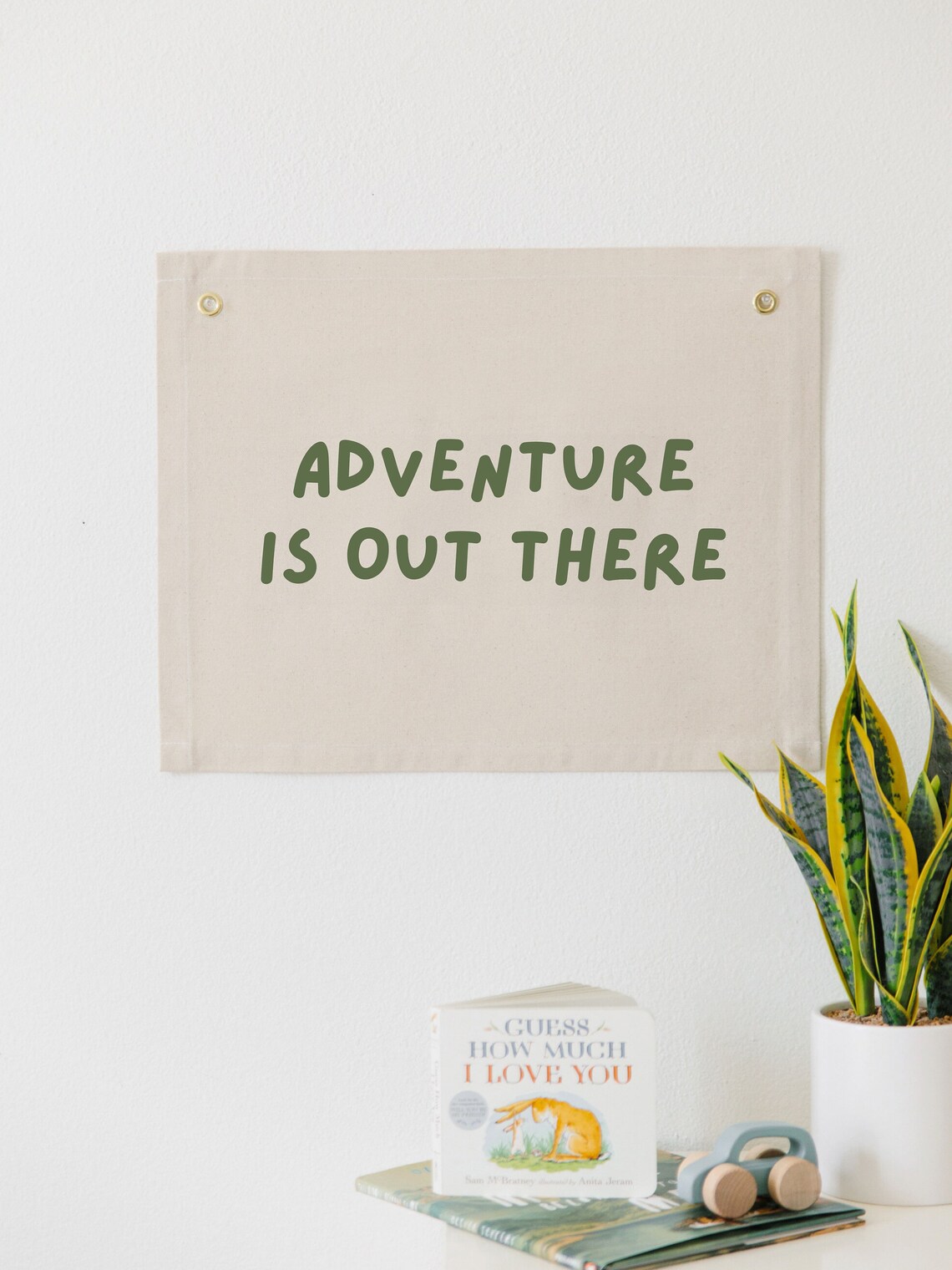 Adventure Is Out There Nursery Wall Banner, Woodland - Image 3