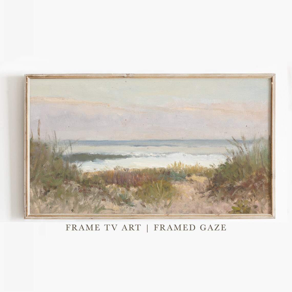 Summer Seascape Vintage Nautical Travel Poster